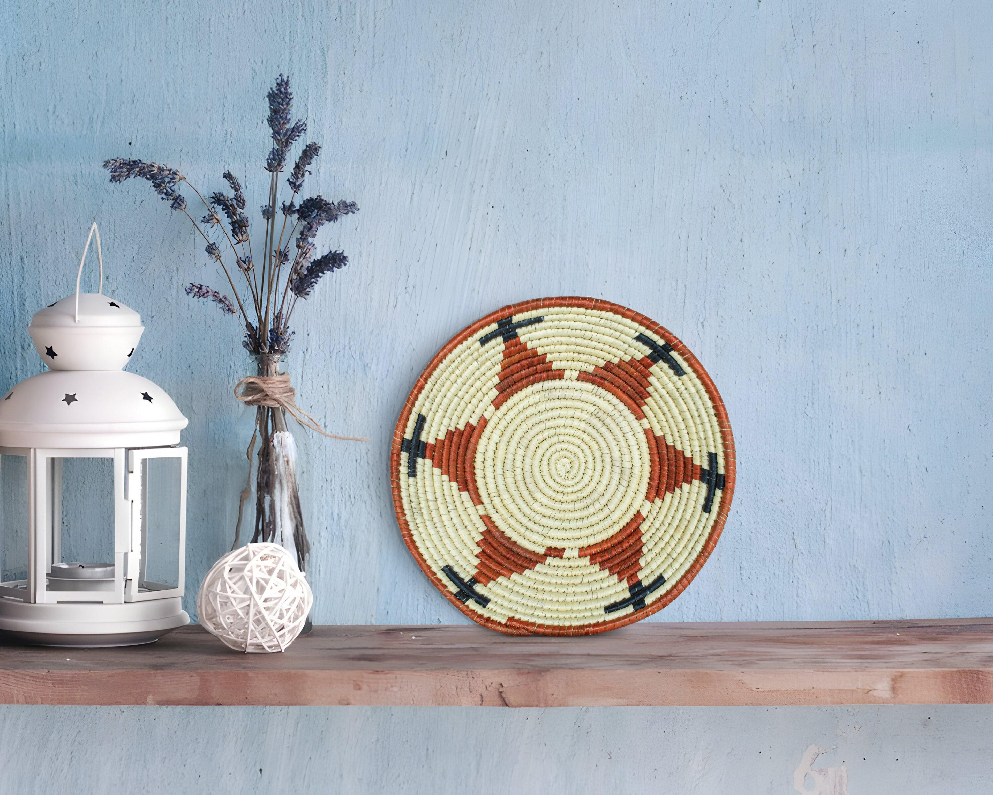 Luminary Brown Bowl Basket 8-inch LBW-432-7 B