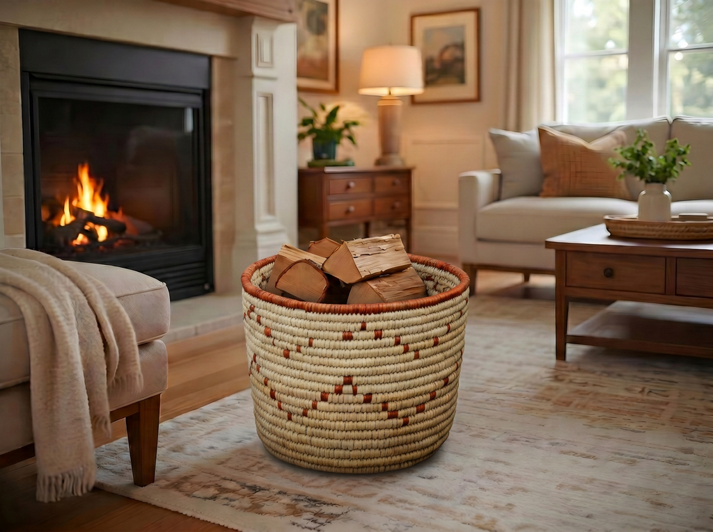 Rustic Trails Planter Basket