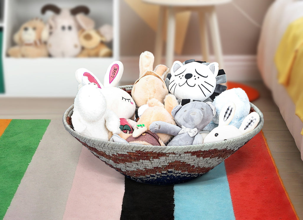 Brown Lotus Bowl Basket 22-Inch LBW-503-22