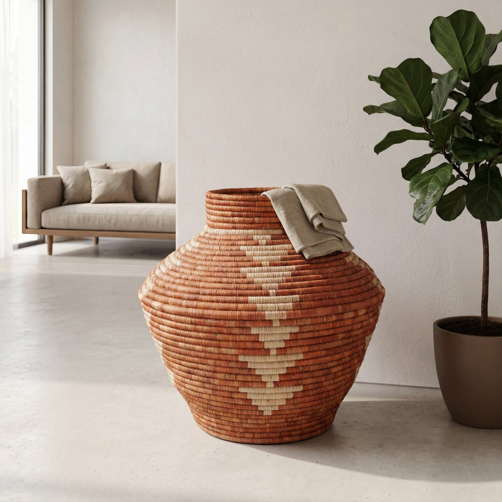 Starburst Diamond Potter Vase