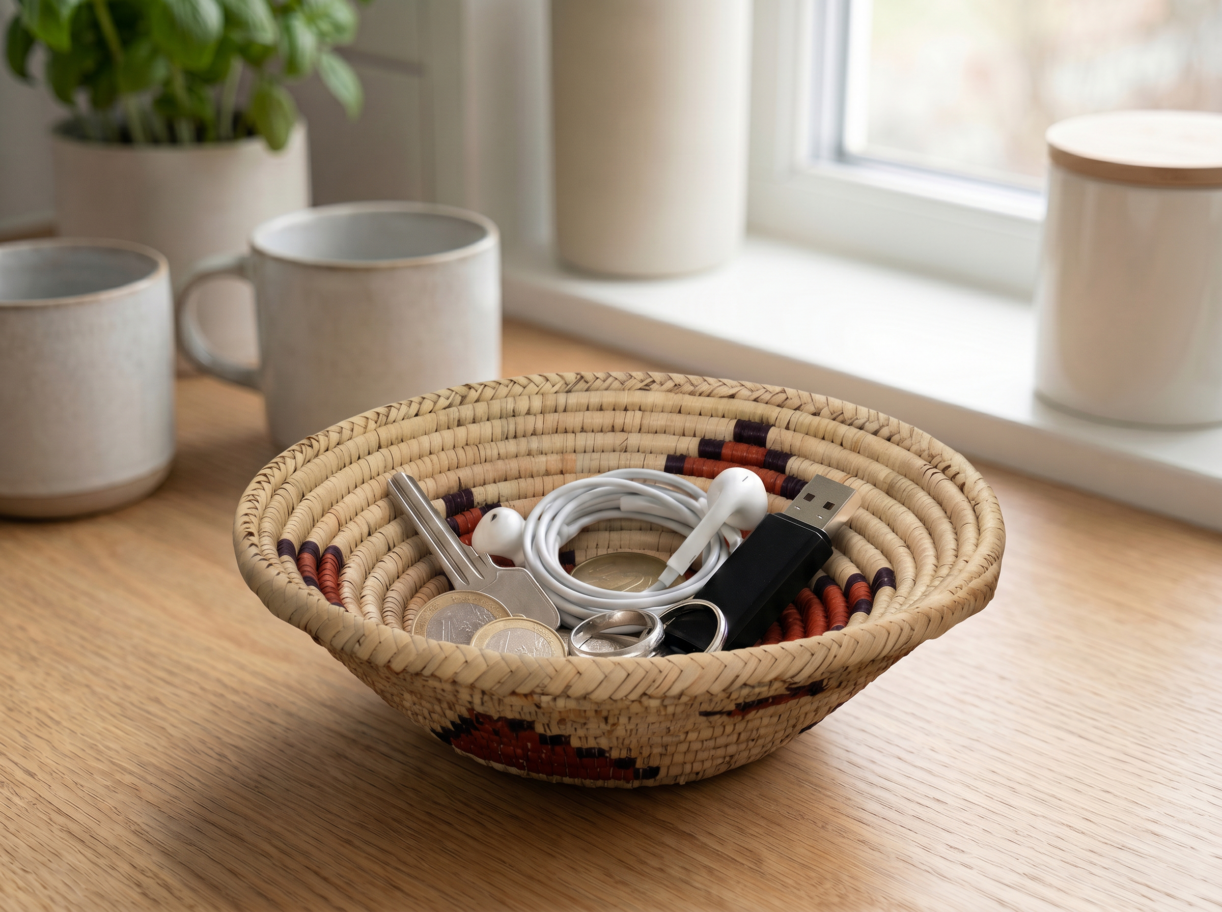 Tri Corner Bowl Basket