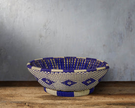 Blue Saturn  - Fruit & Vegetable Bowl Basket 7-inch