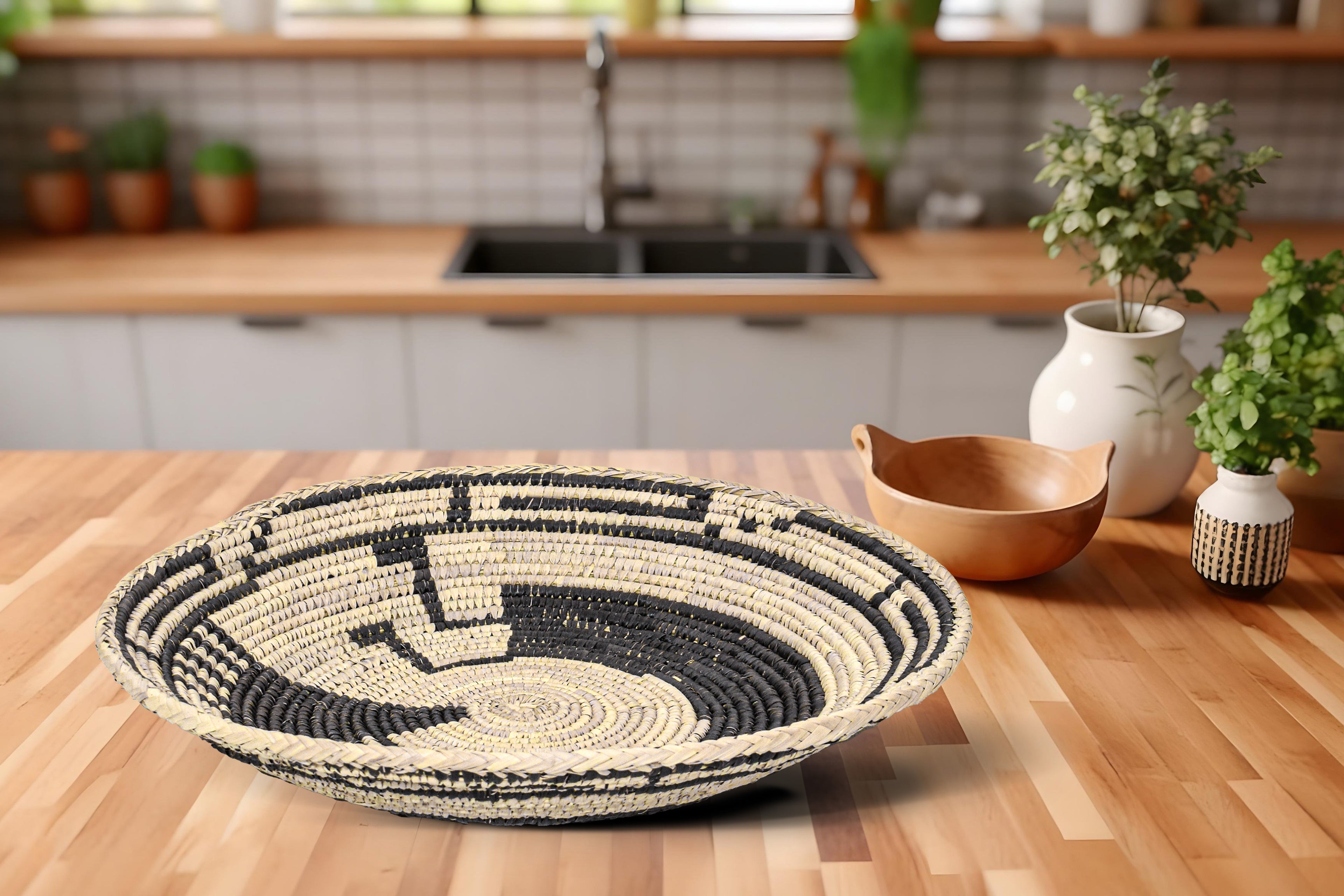 Kokopelli II Bowl Basket 14-inch BSK-3026-15
