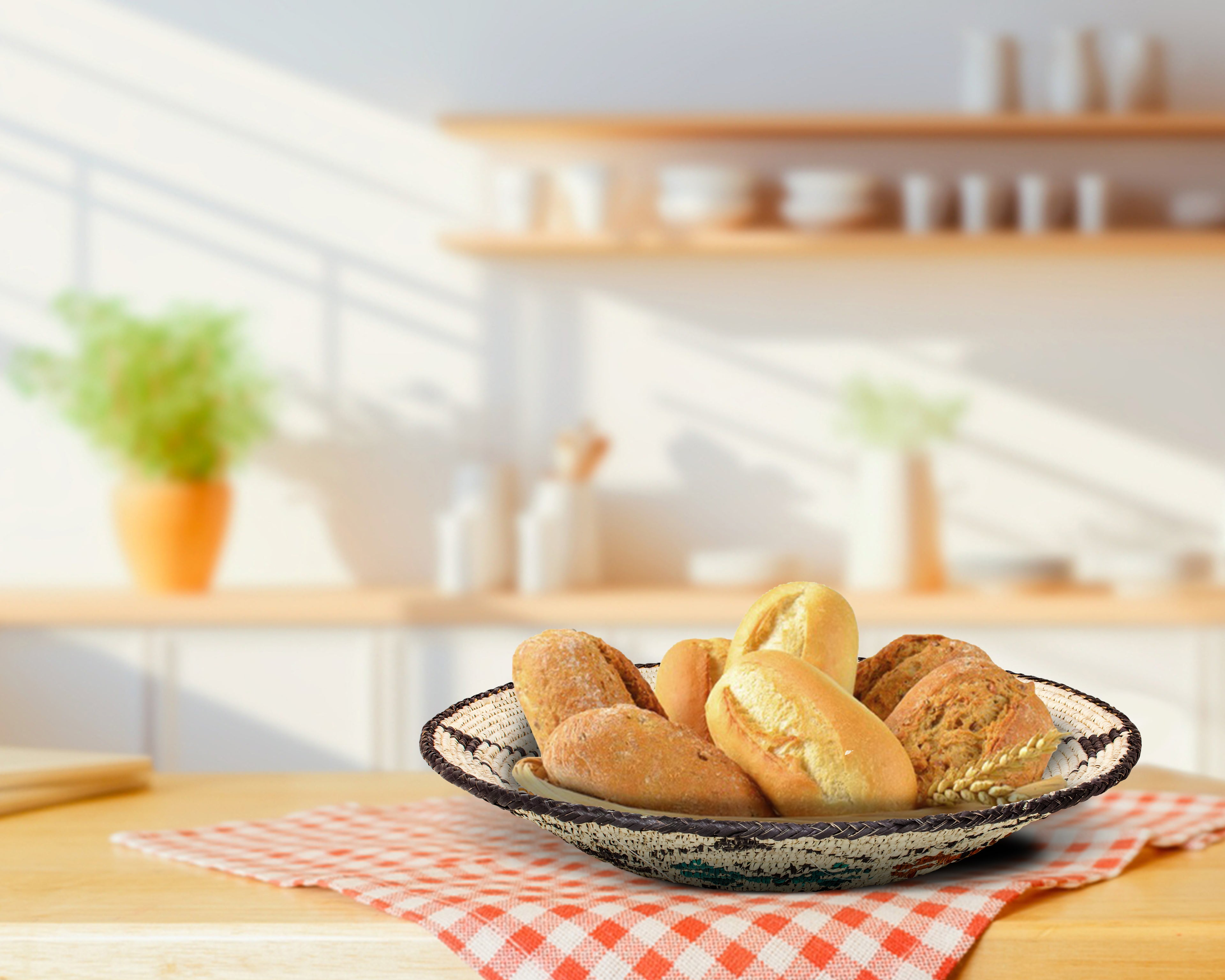 Moths Bowl Basket 14-inch BSK-172-15 A