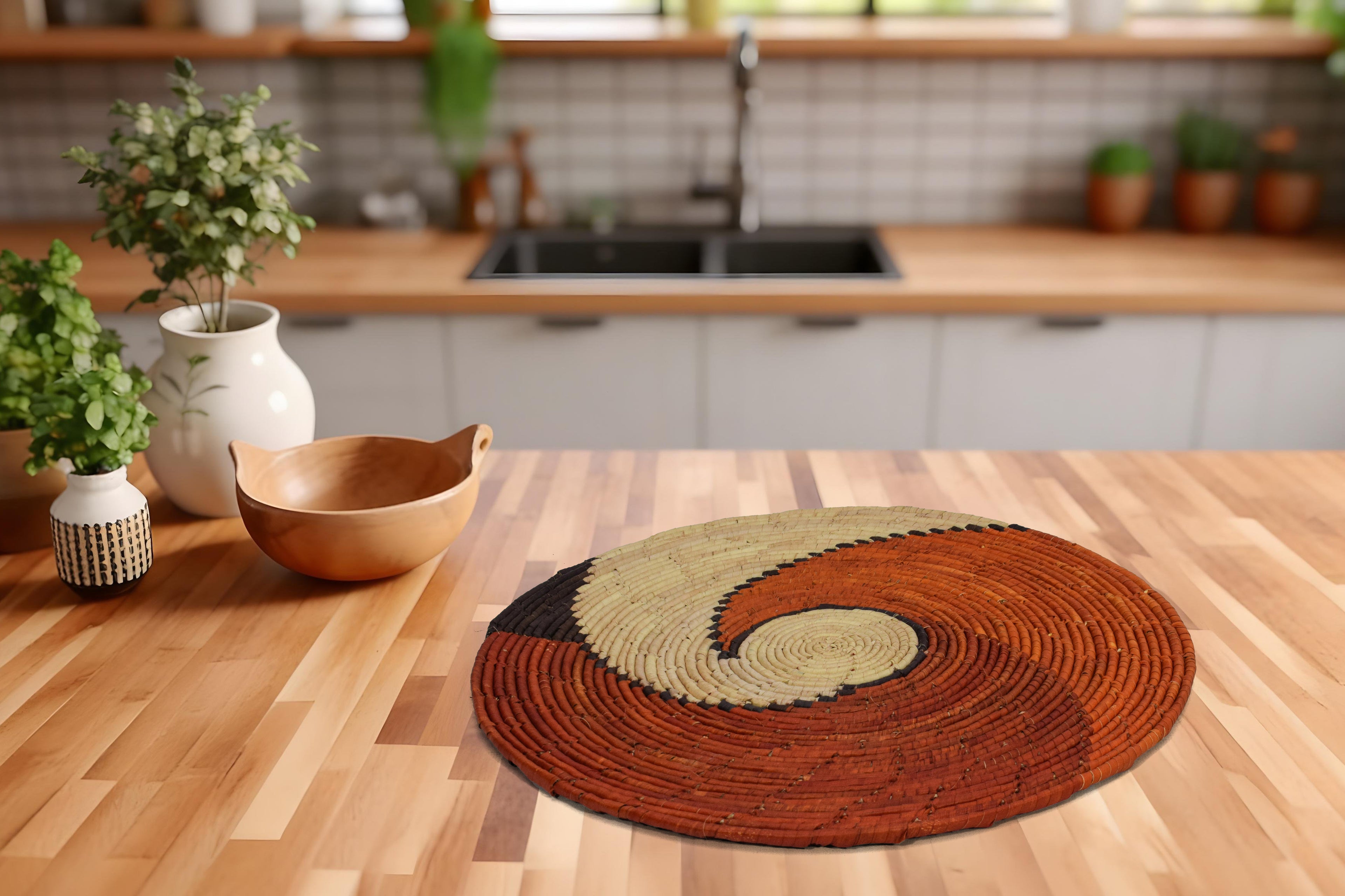 Rustic Trails Mat Wall Basket 14-inch MT-241-15