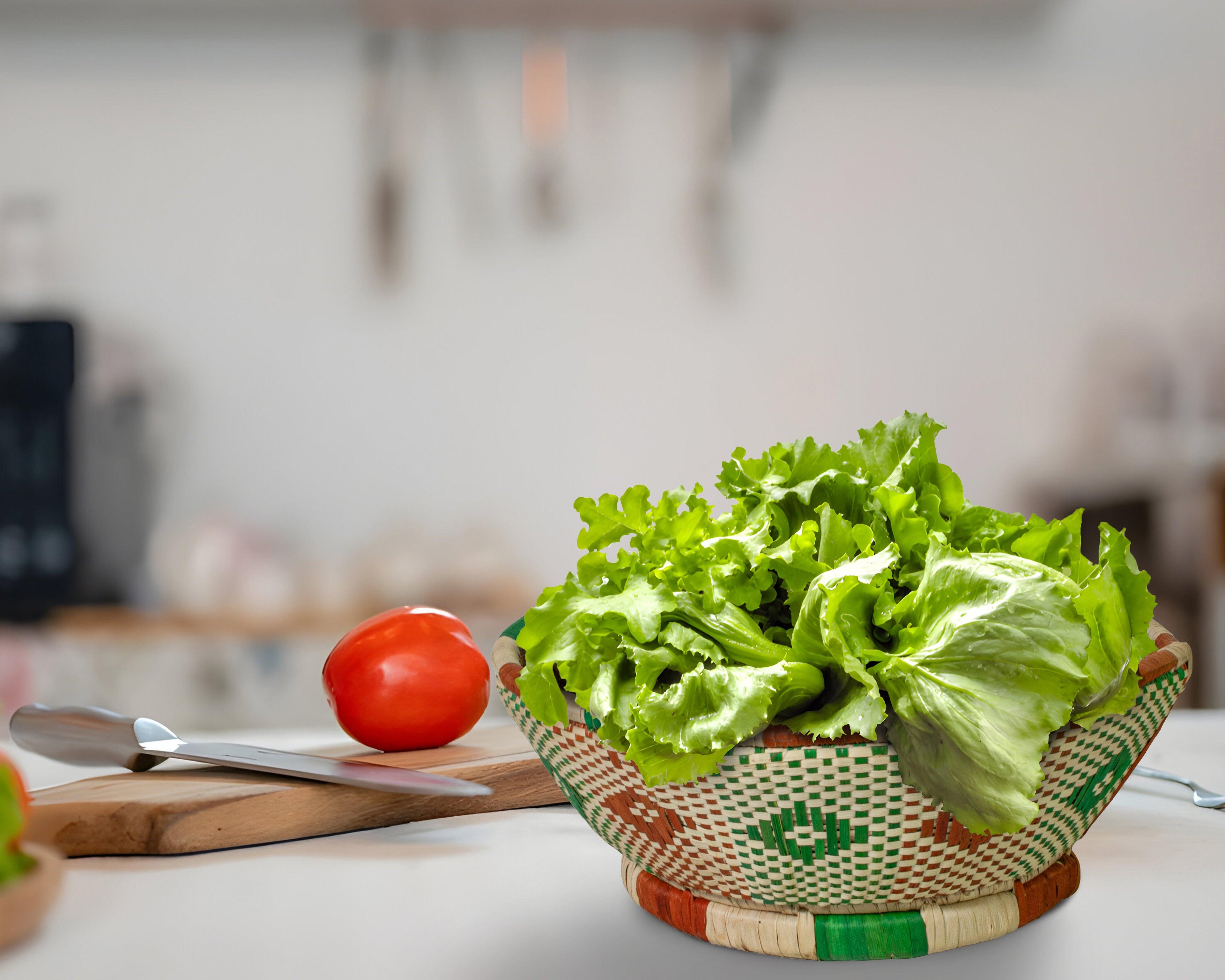Earth Aura - Fruit & Vegetable Bowl Basket 7-inch FB-808-07