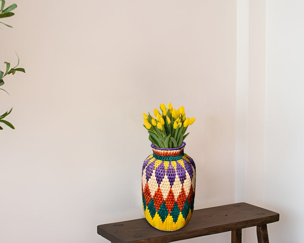 Large 12 Inch Handmade Statement Vase SV-1800-12