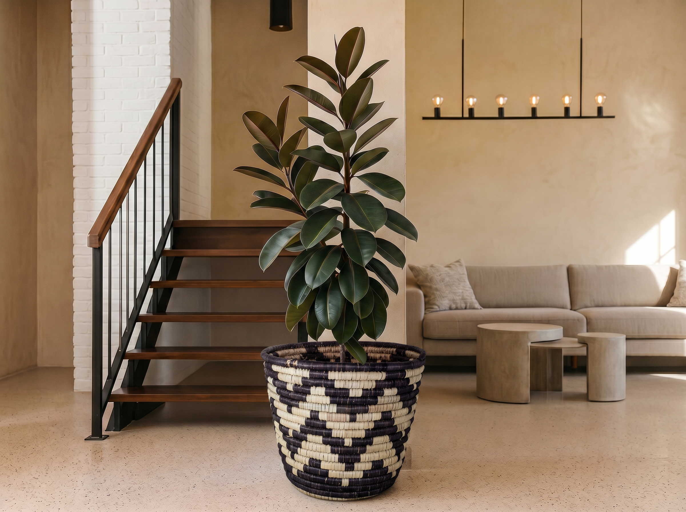 Black Kingra Planter Basket