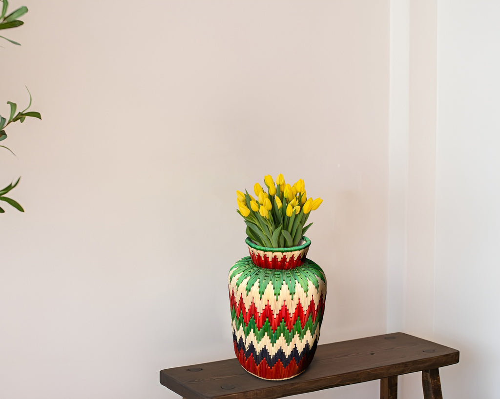 Large 12 Inch Handmade Statement Vase SV-1802-12