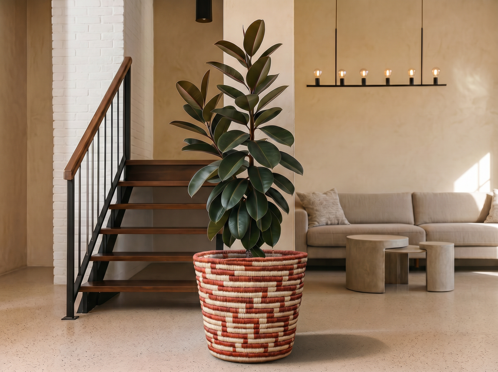 Figure Ground Planter Basket