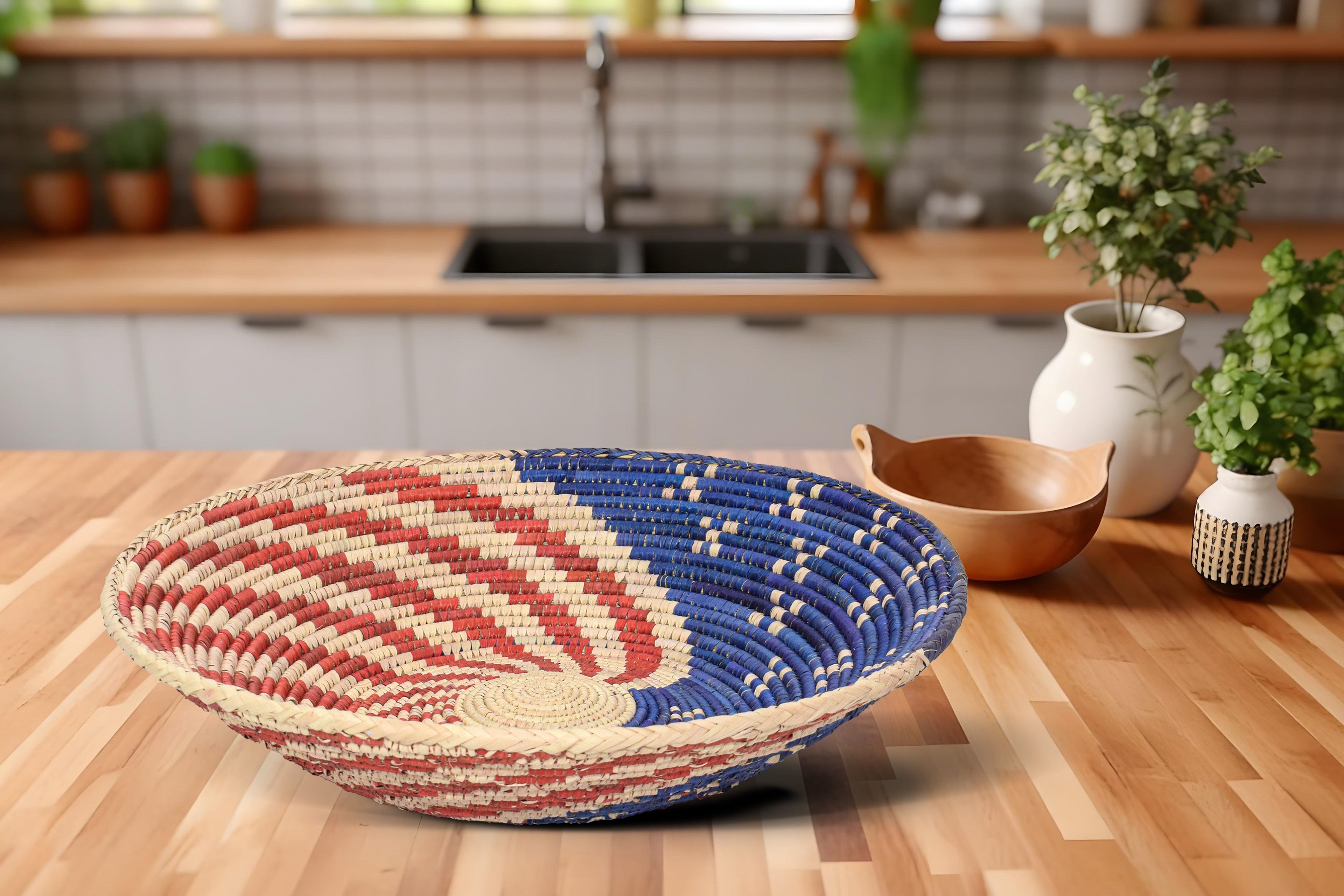 American Flag Bowl Basket