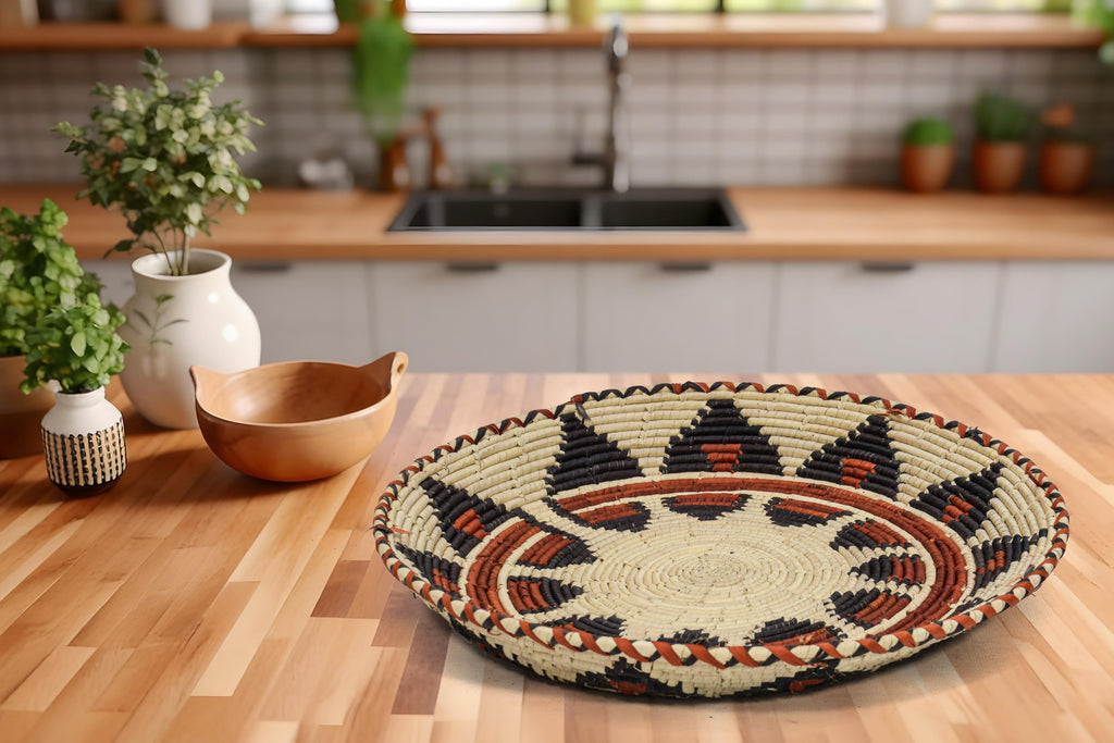 Sun Star Flat Basket 12-inch