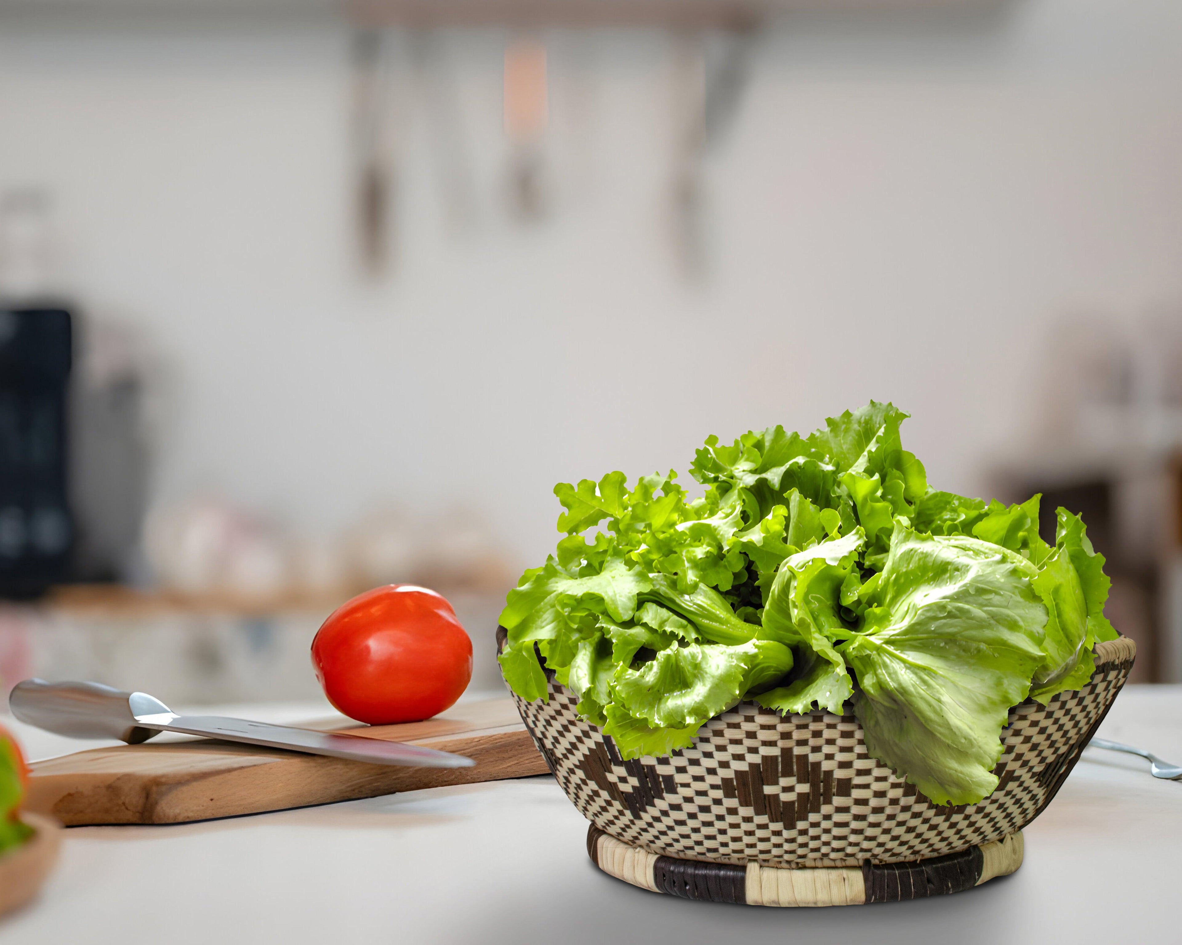 Brown Jupiter - Fruit & Vegetable Bowl Basket 7-inch FB-805-07