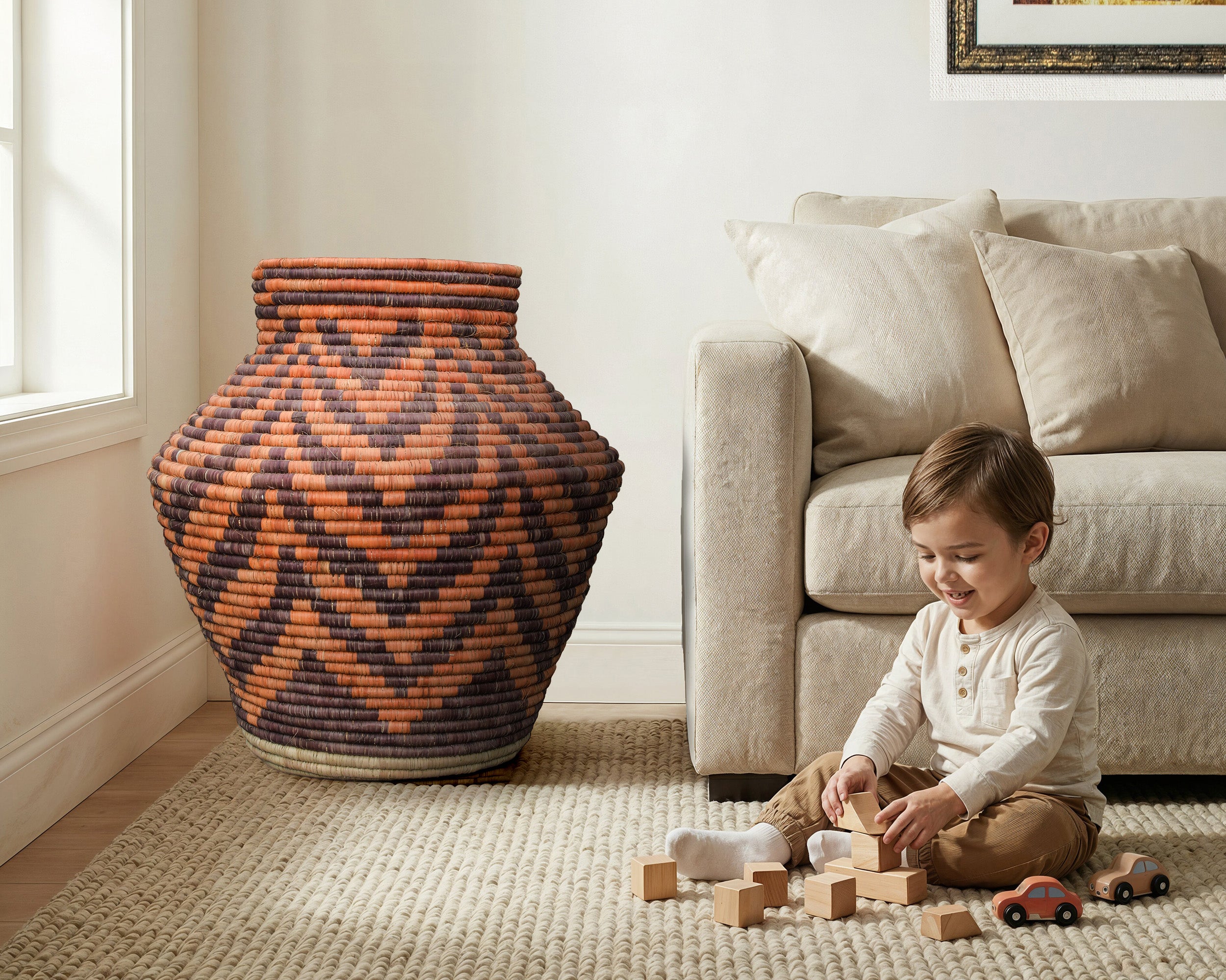Dense Arrow Potter Vase