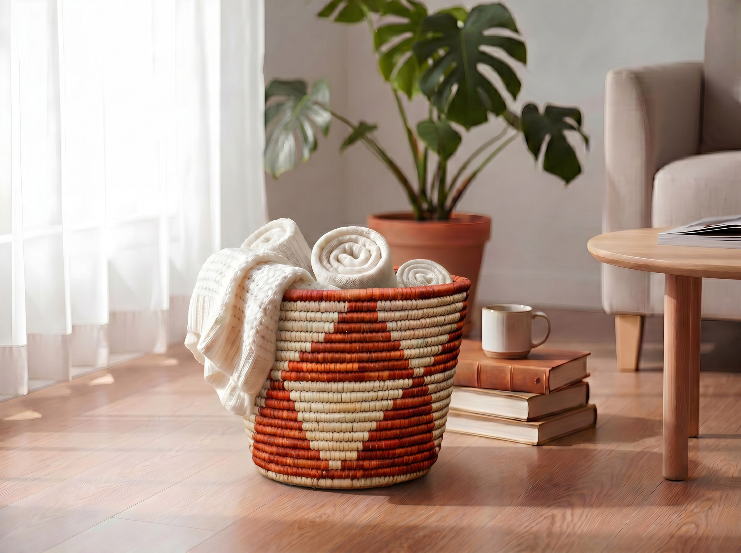 Angular Planter Basket