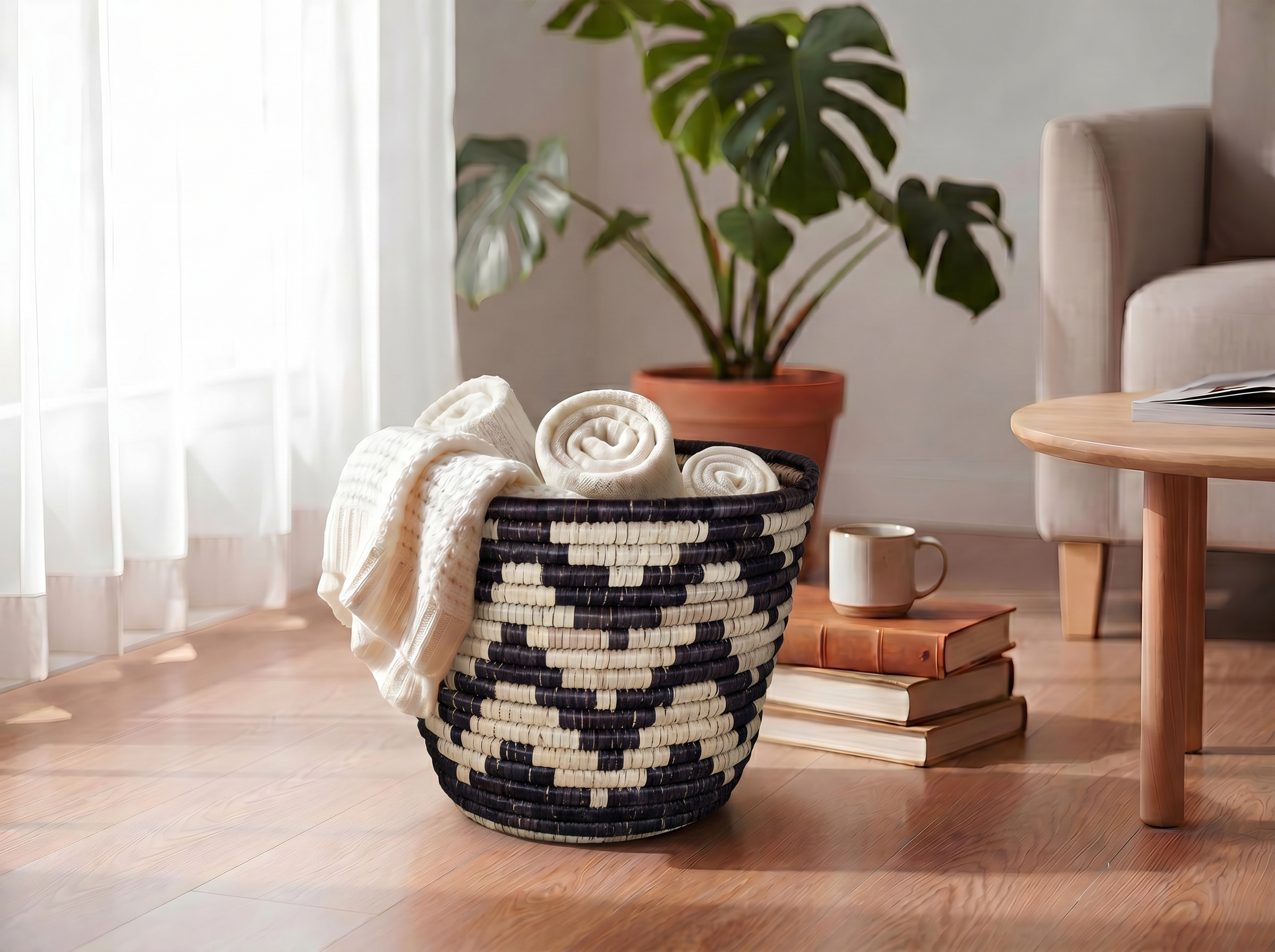 Black Kingra Planter Basket