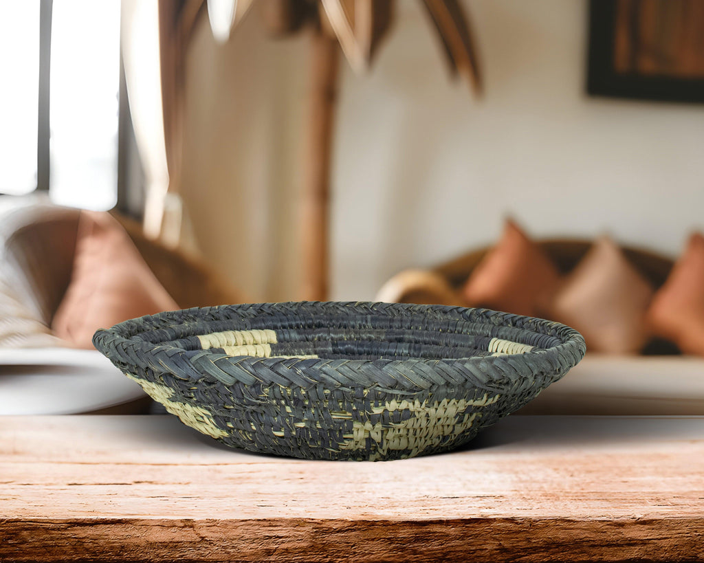 Cobalt Radiance Blue Bowl Basket 8-inch LBW-419-7