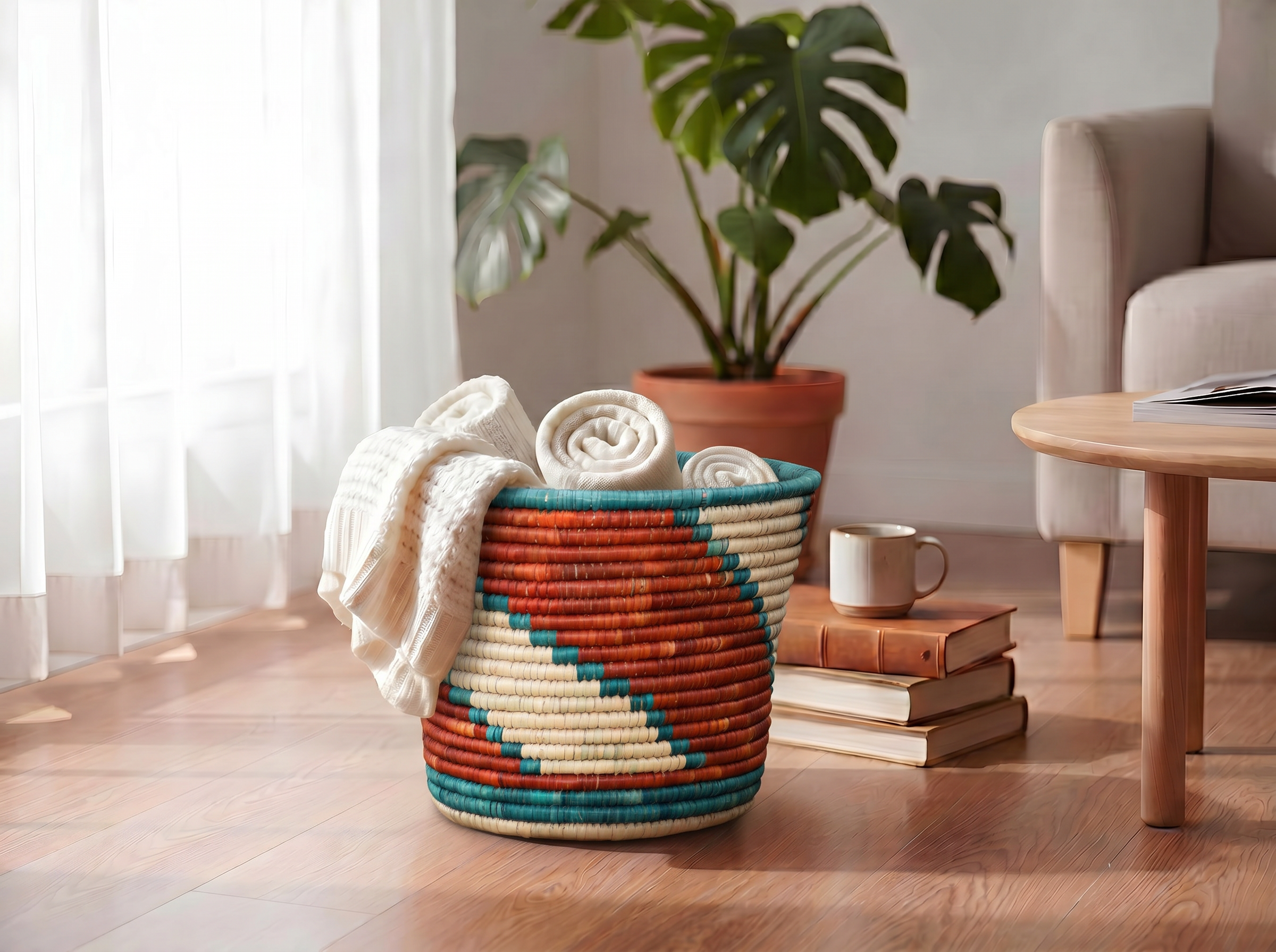 Ascending Arrow Planter Basket
