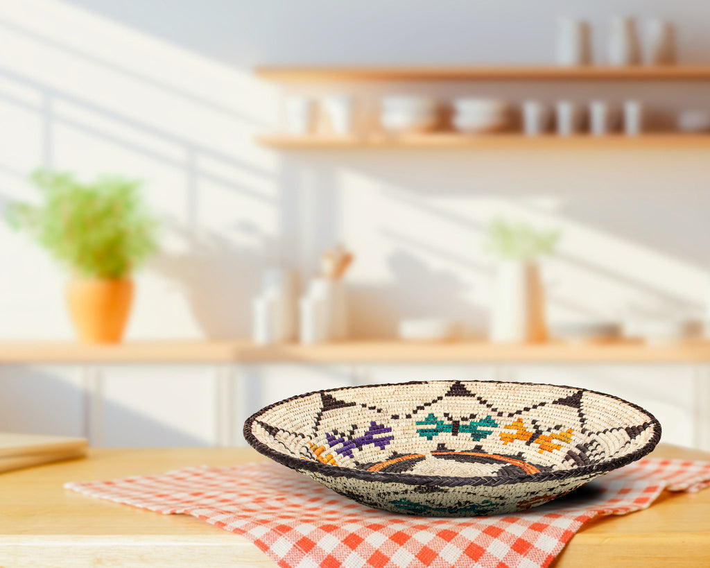 Moths Bowl Basket 14-inch BSK-172-15 A