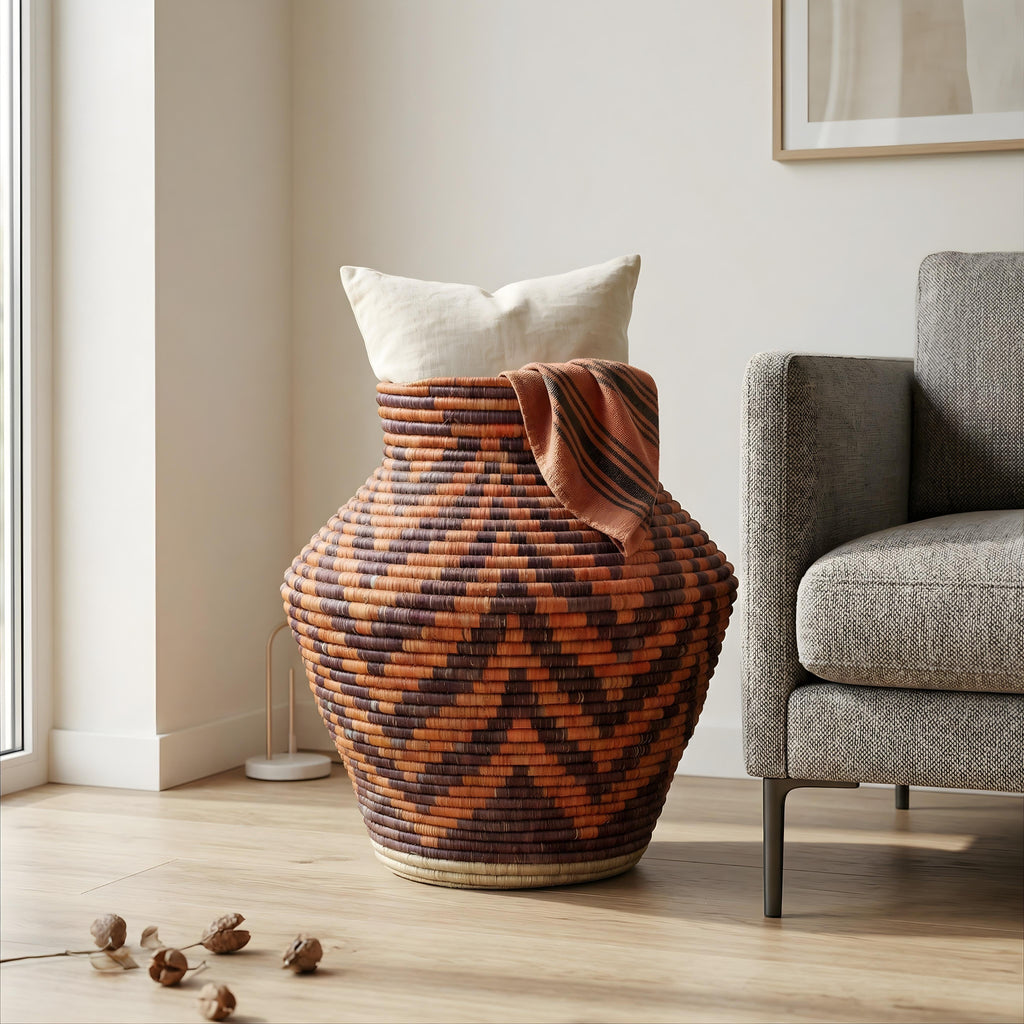 Dense Arrow Potter Vase