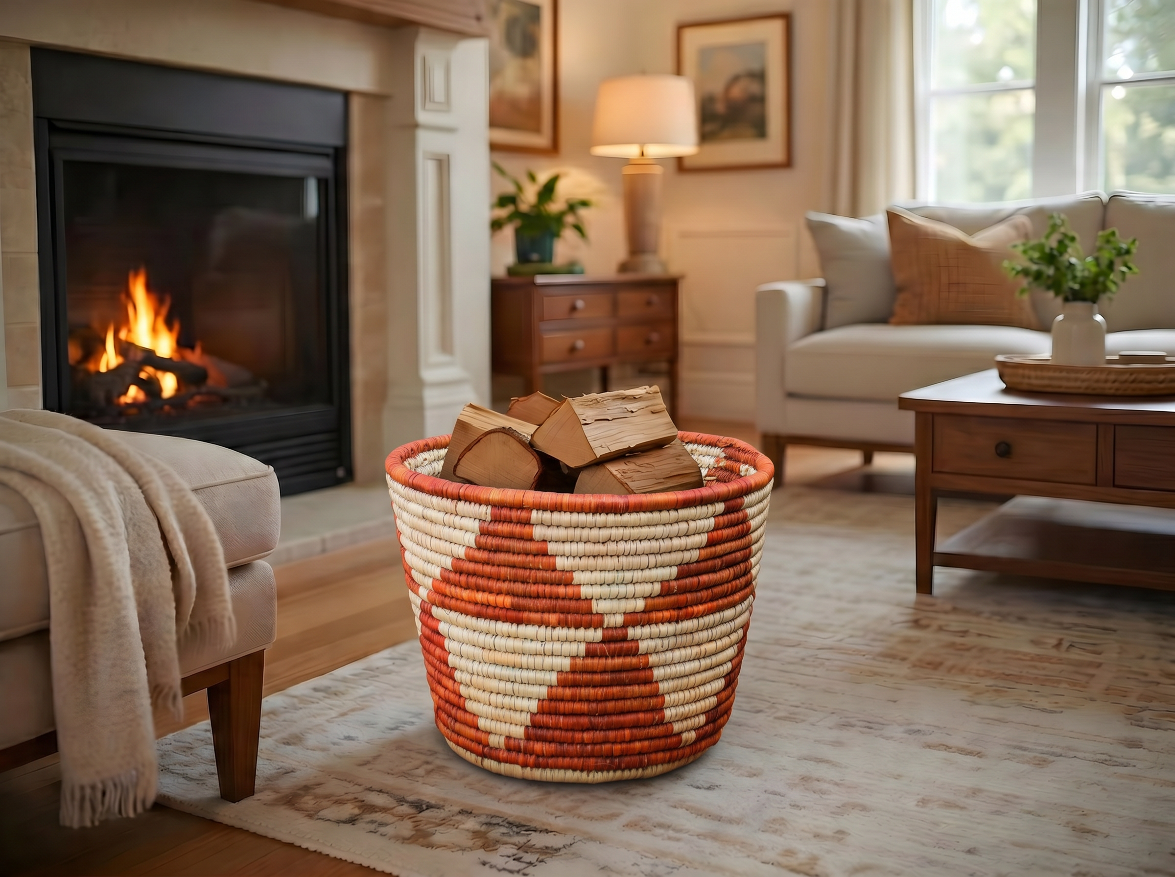 Angular Planter Basket