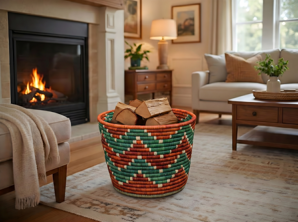 Tri-Wave Planter Basket