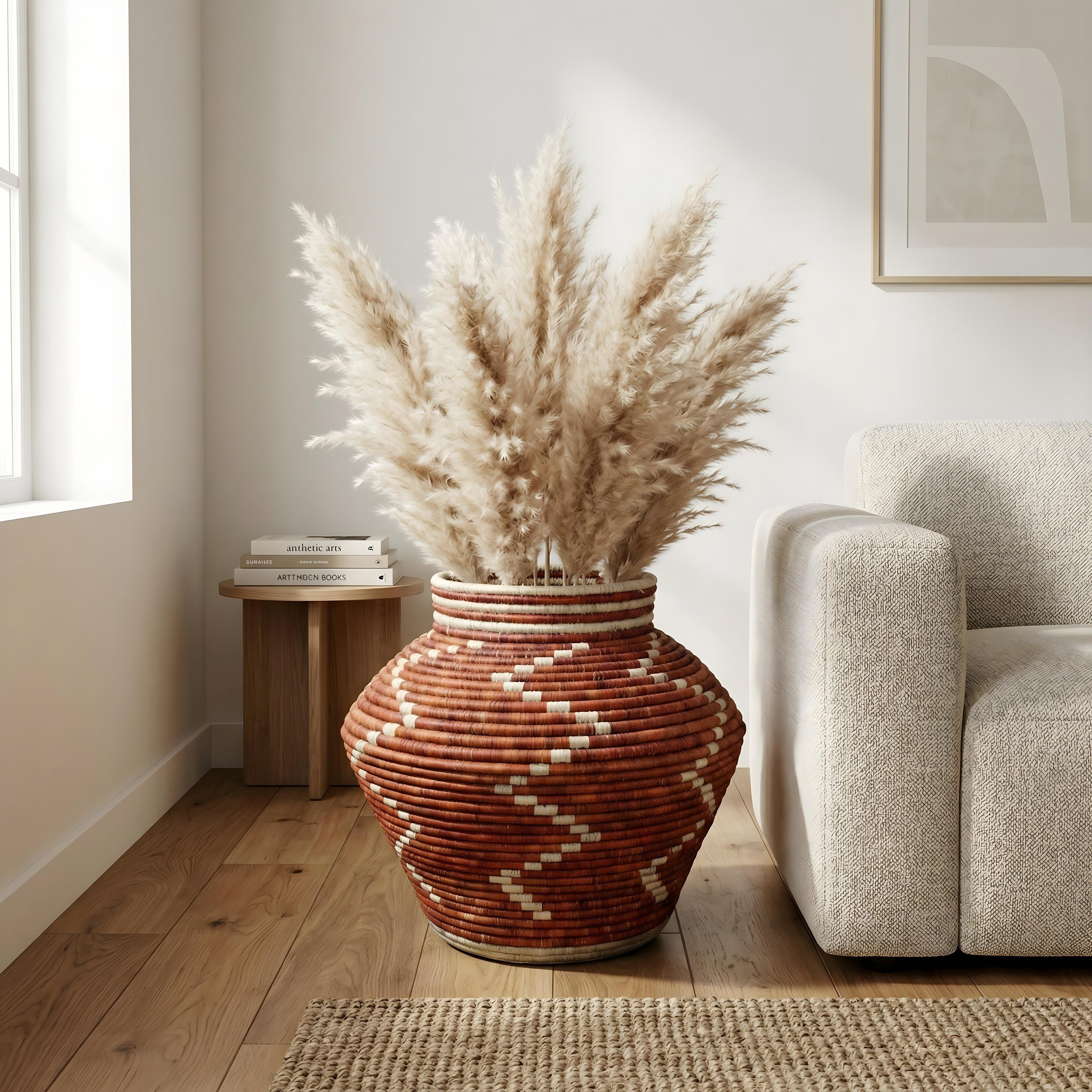 Terracotta Boho Potter Vase