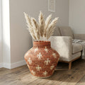 Rustic Tribal Figure Potter Vase