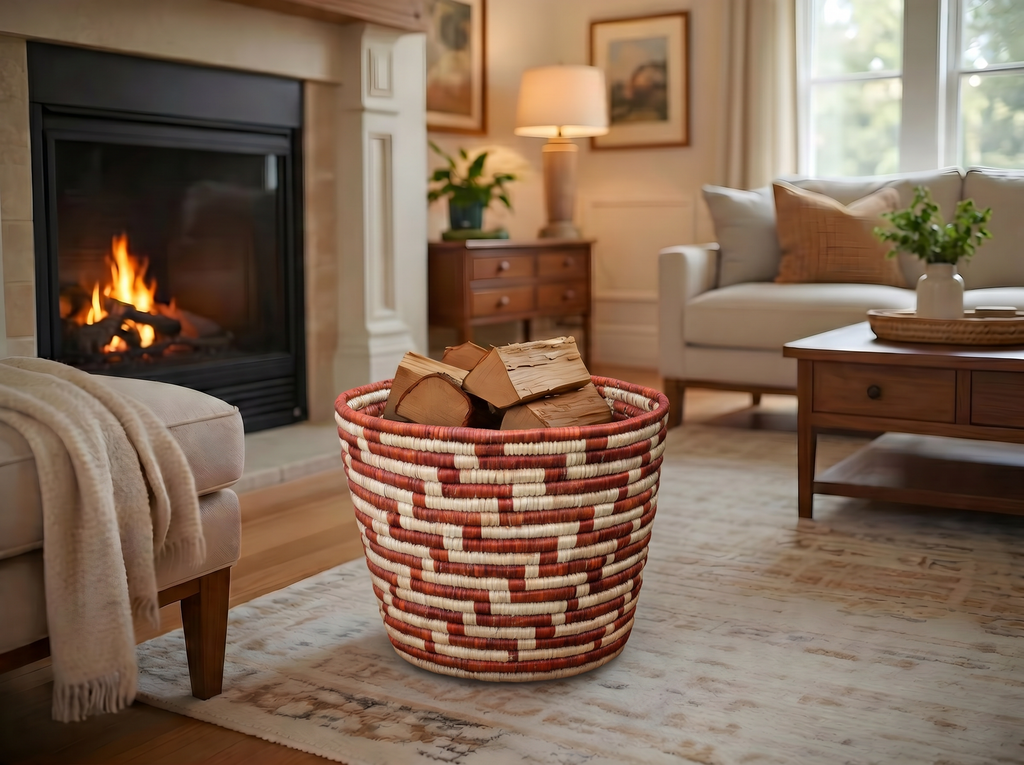 Figure Ground Planter Basket