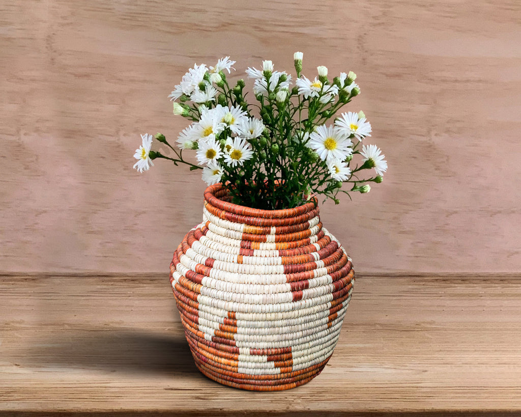 Wavy Storm Vintage Potter Basket - PP-1134-12