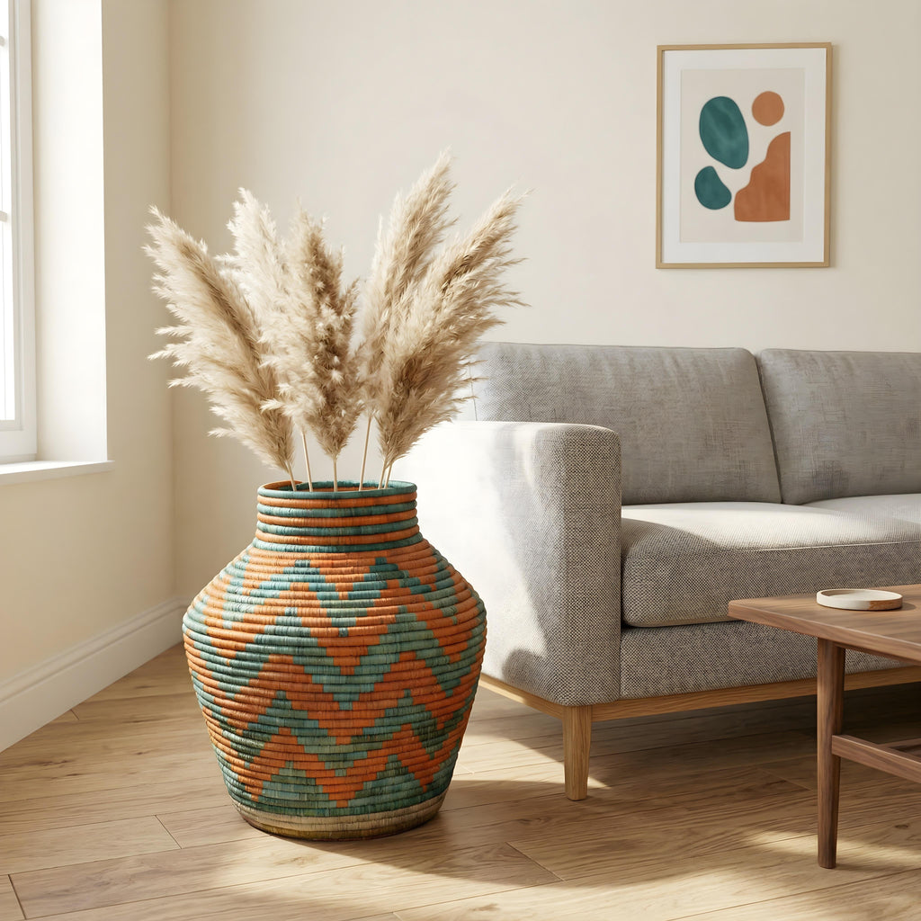 Equal Diamond Potter Vase