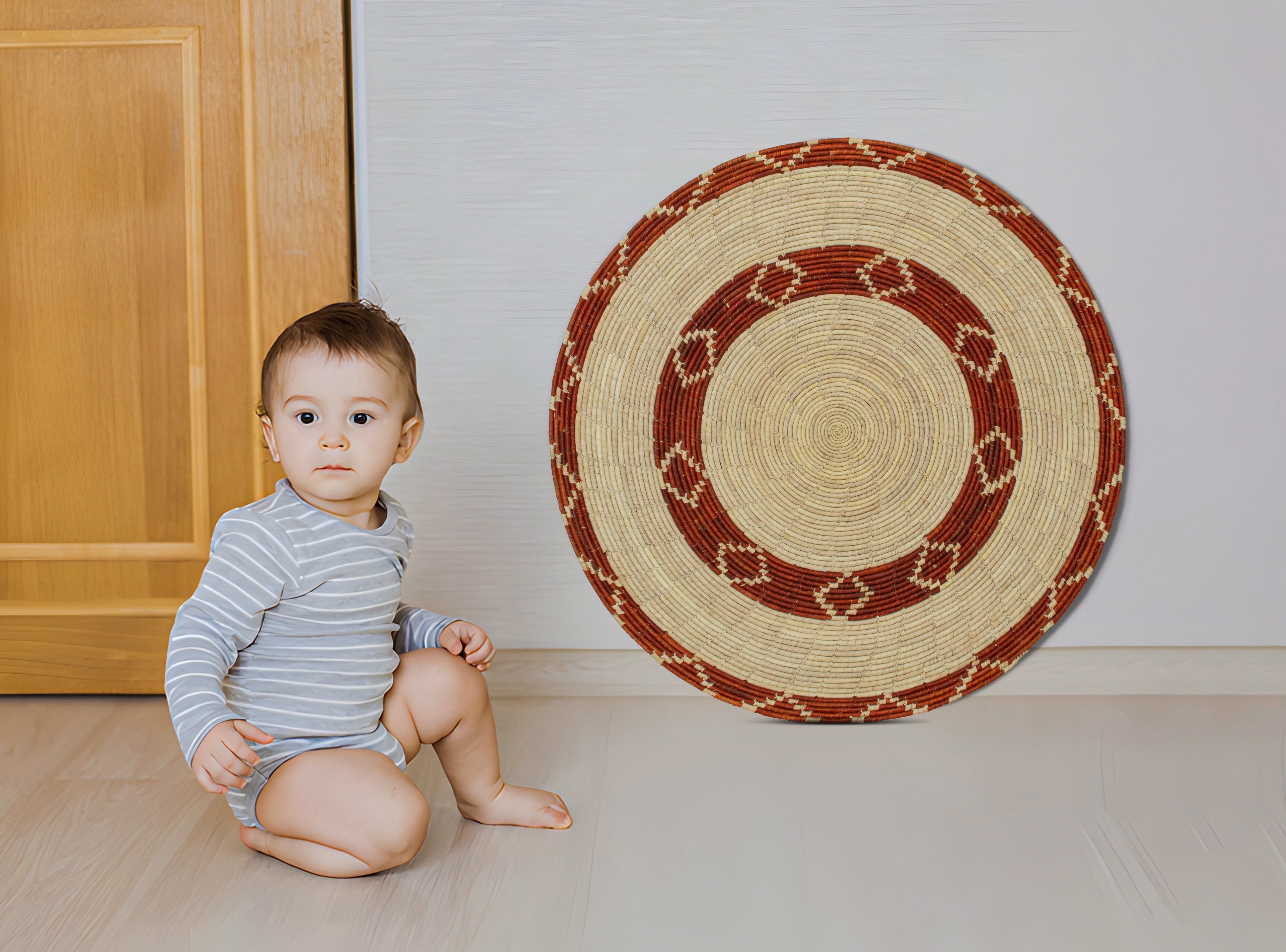 One-of-a-Kind | Storm Orbit 24" Flat Wall Basket - MT-1903-24