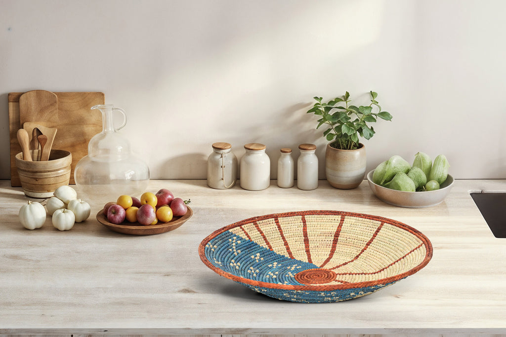 American Flag III Bowl Basket 14-inch BSK-3028-15