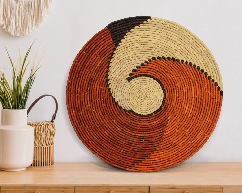 Rustic Trails Mat Wall Basket 14-inch MT-241-15