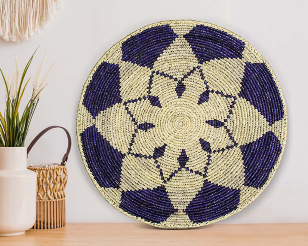 Purple Lotus Basket 14-inch BSK-129-15