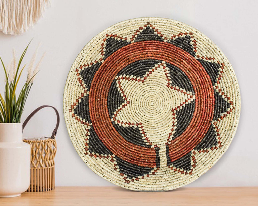 Bordered Star Basket 14-inch BSK-131-15