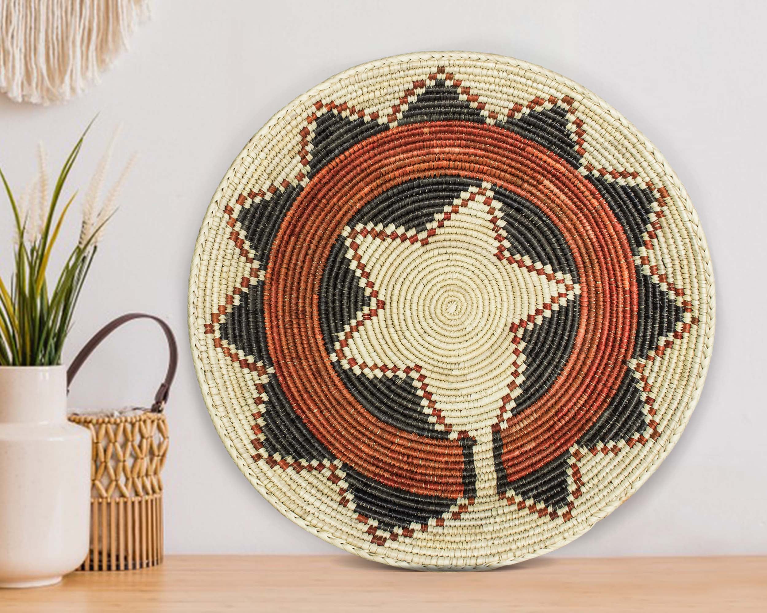 Bordered Star Basket 14-inch BSK-131-15