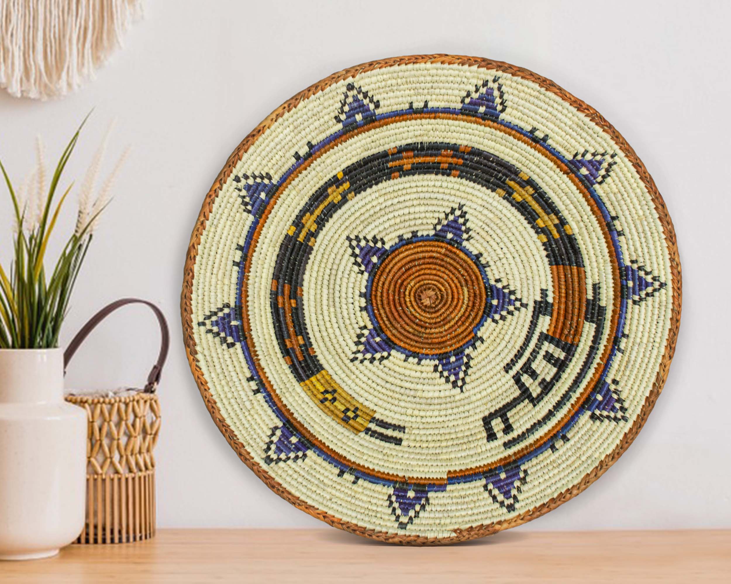 Yei Wall Basket 14-inch BSK-137-15 A