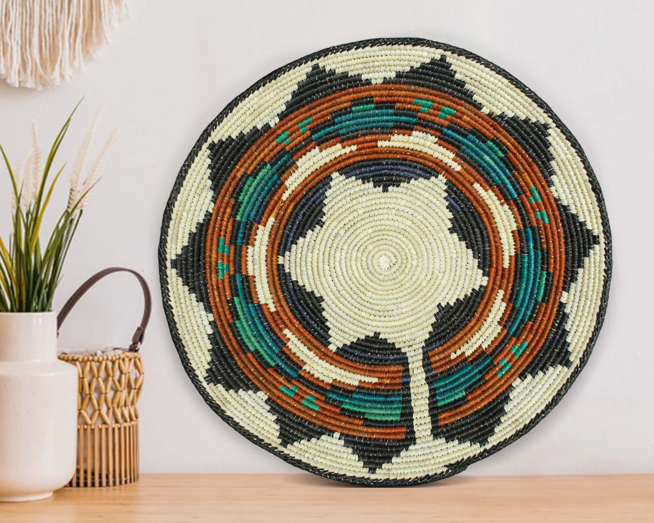 Authentic Green Star Bowl Basket 14-inch BSK-041-14