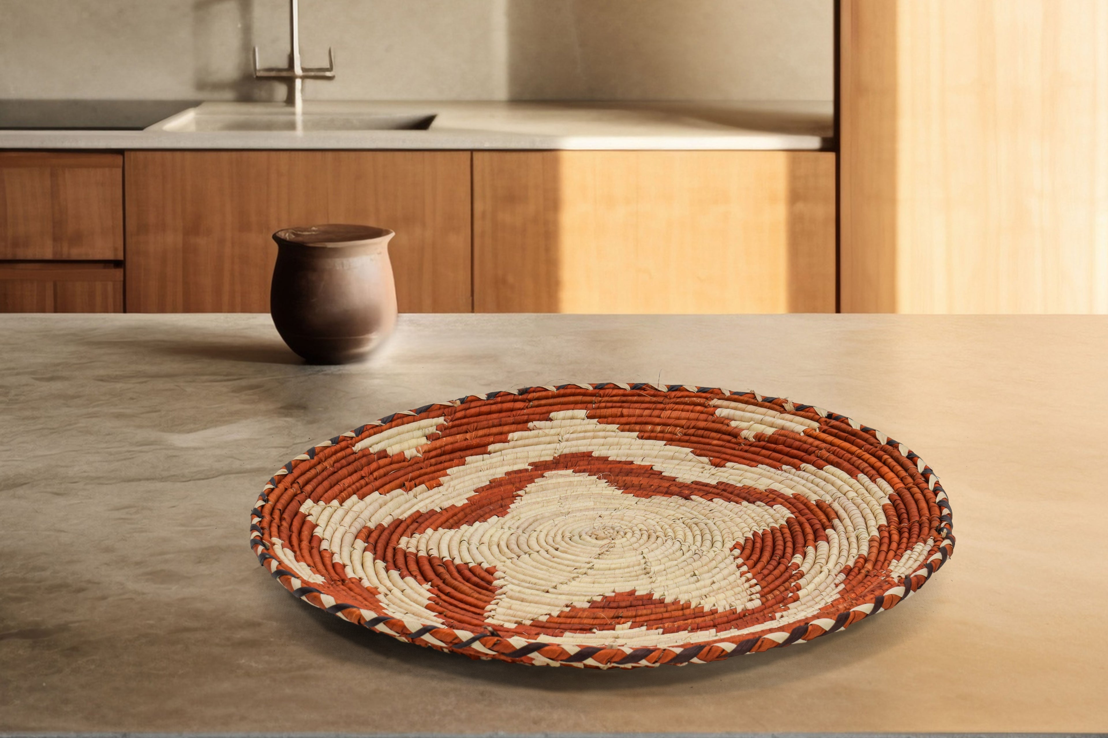 Solstice Star Flat Basket