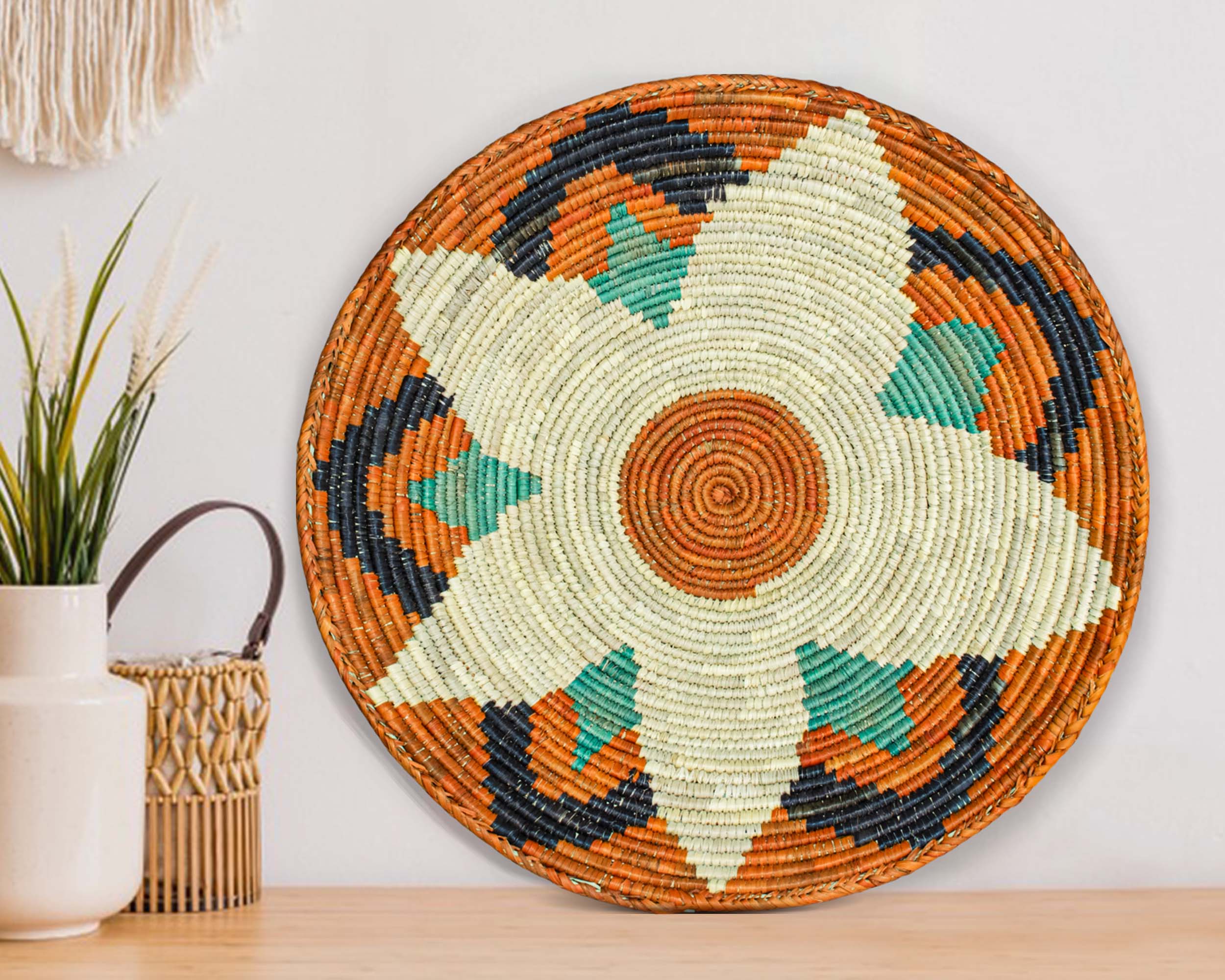 Sepia Sun Basket 14-inch BSK-181-15 B