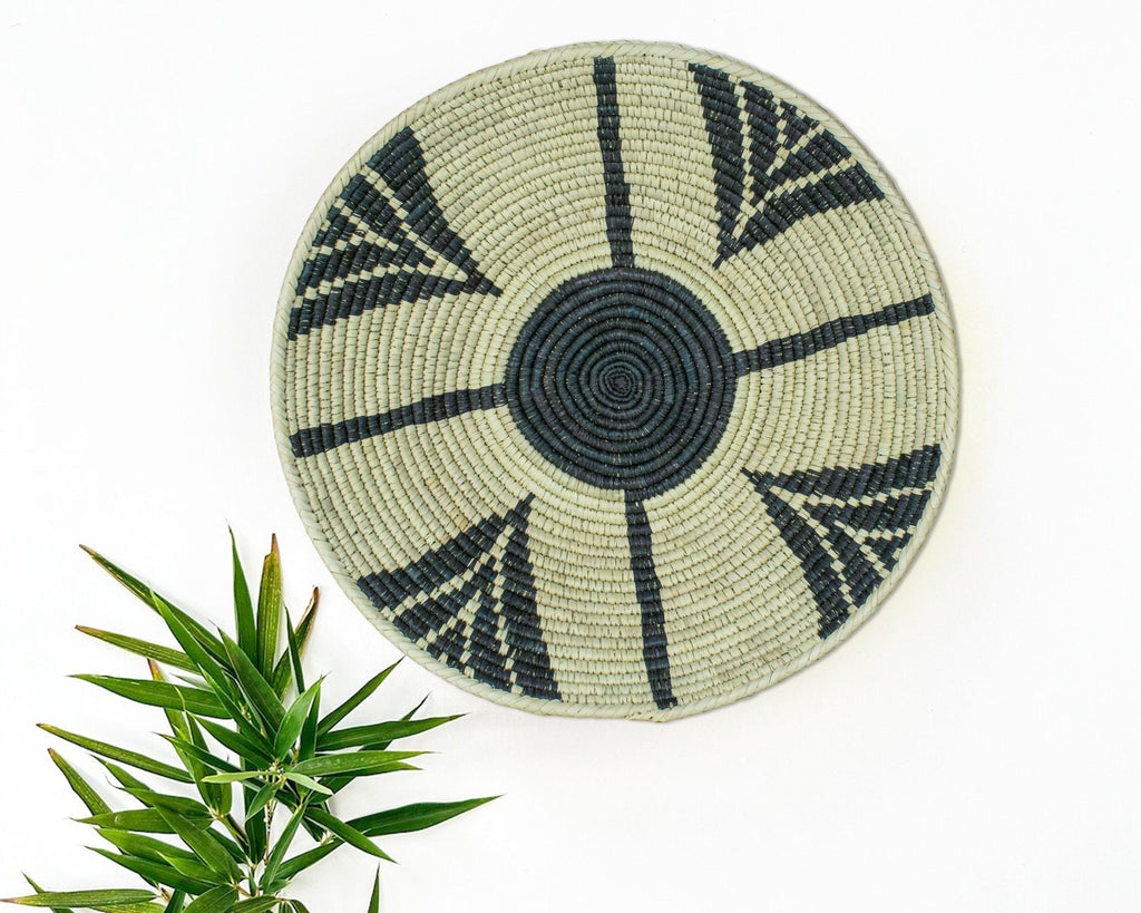 Midnight Bloom Deep Bowl 18-inch DB-729-18