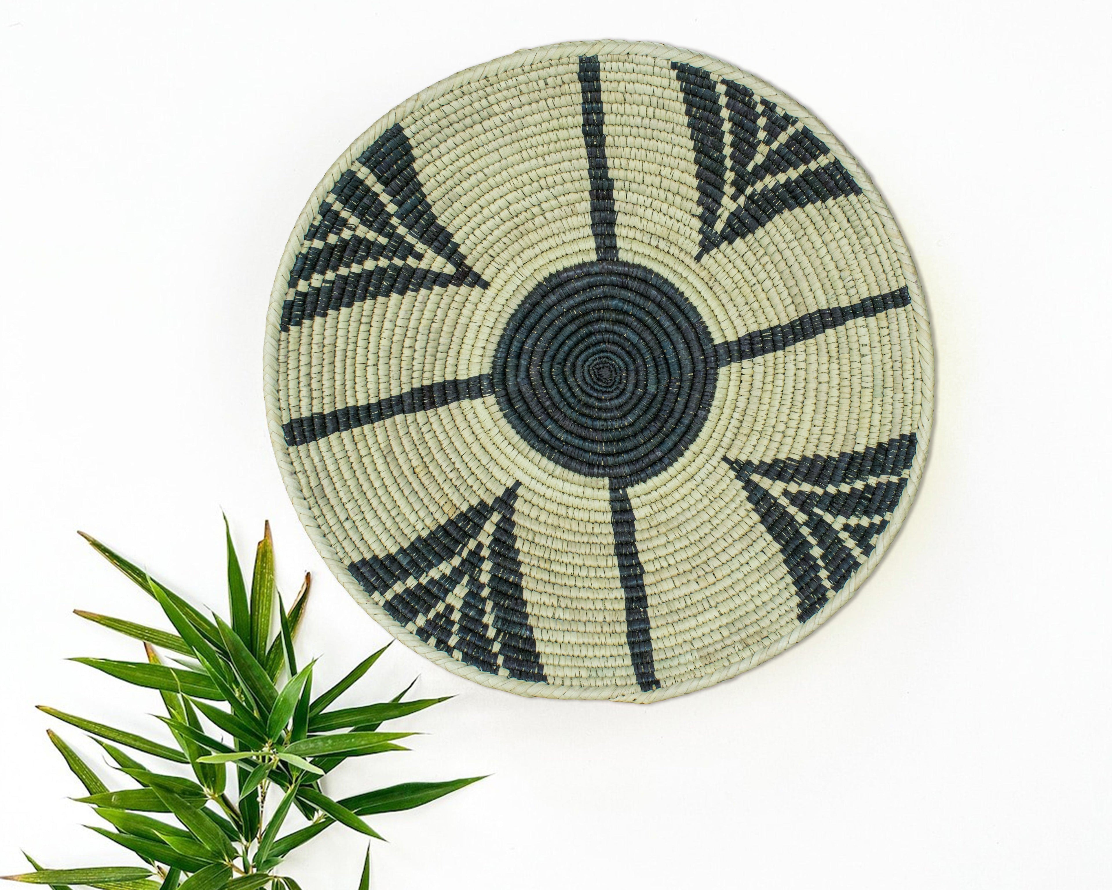 Midnight Bloom Deep Bowl 18-inch DB-729-18