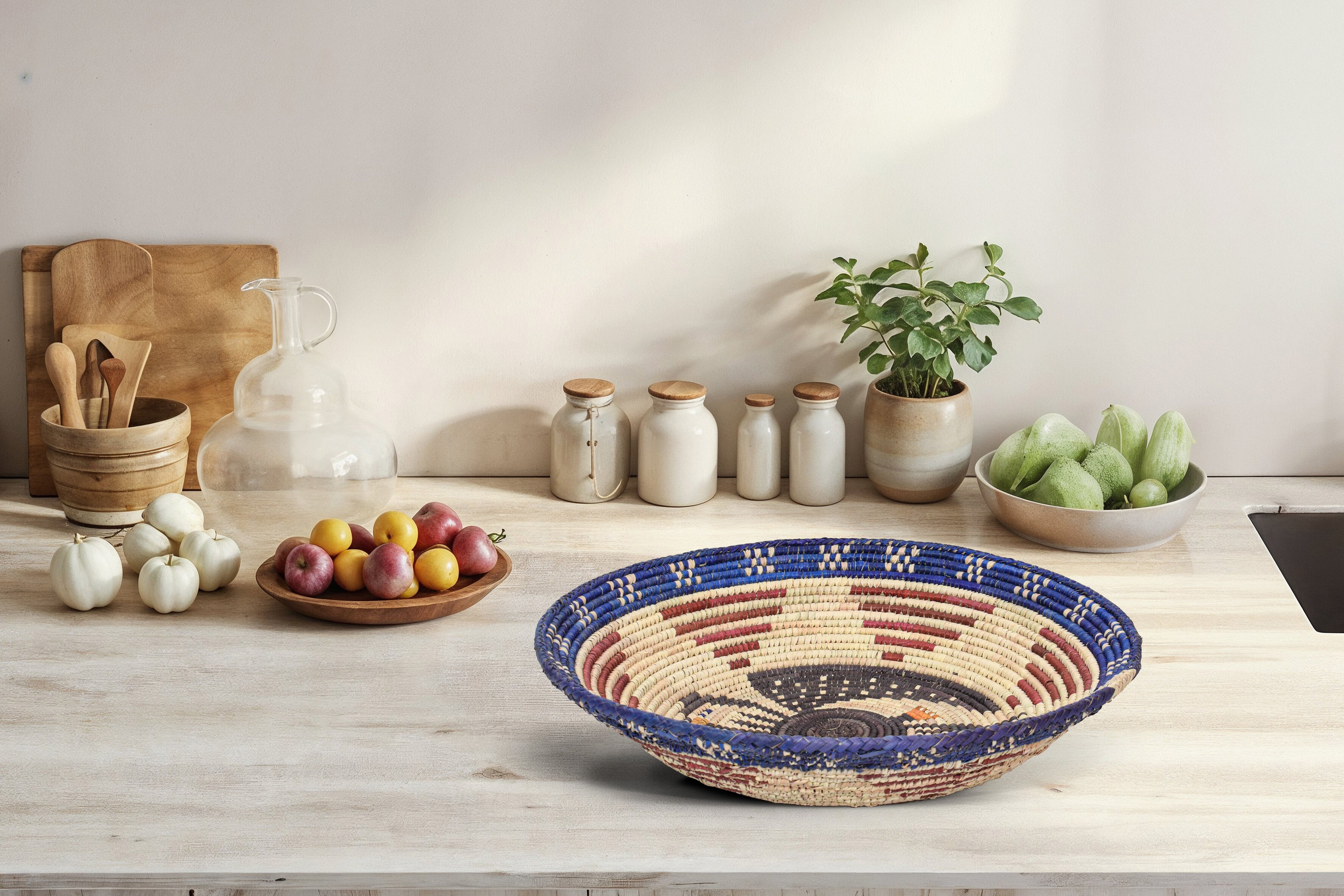 American Eagle Bowl Basket