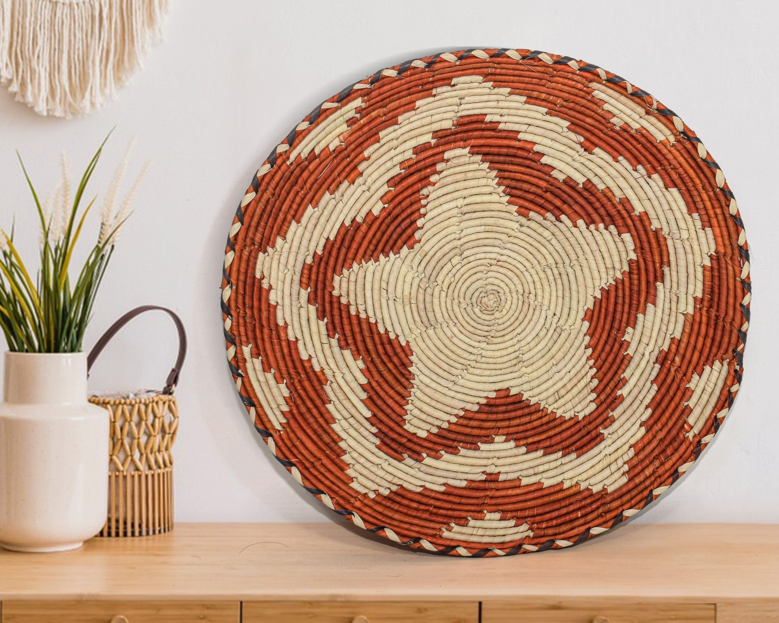 Day Star Flat Basket 12-inch