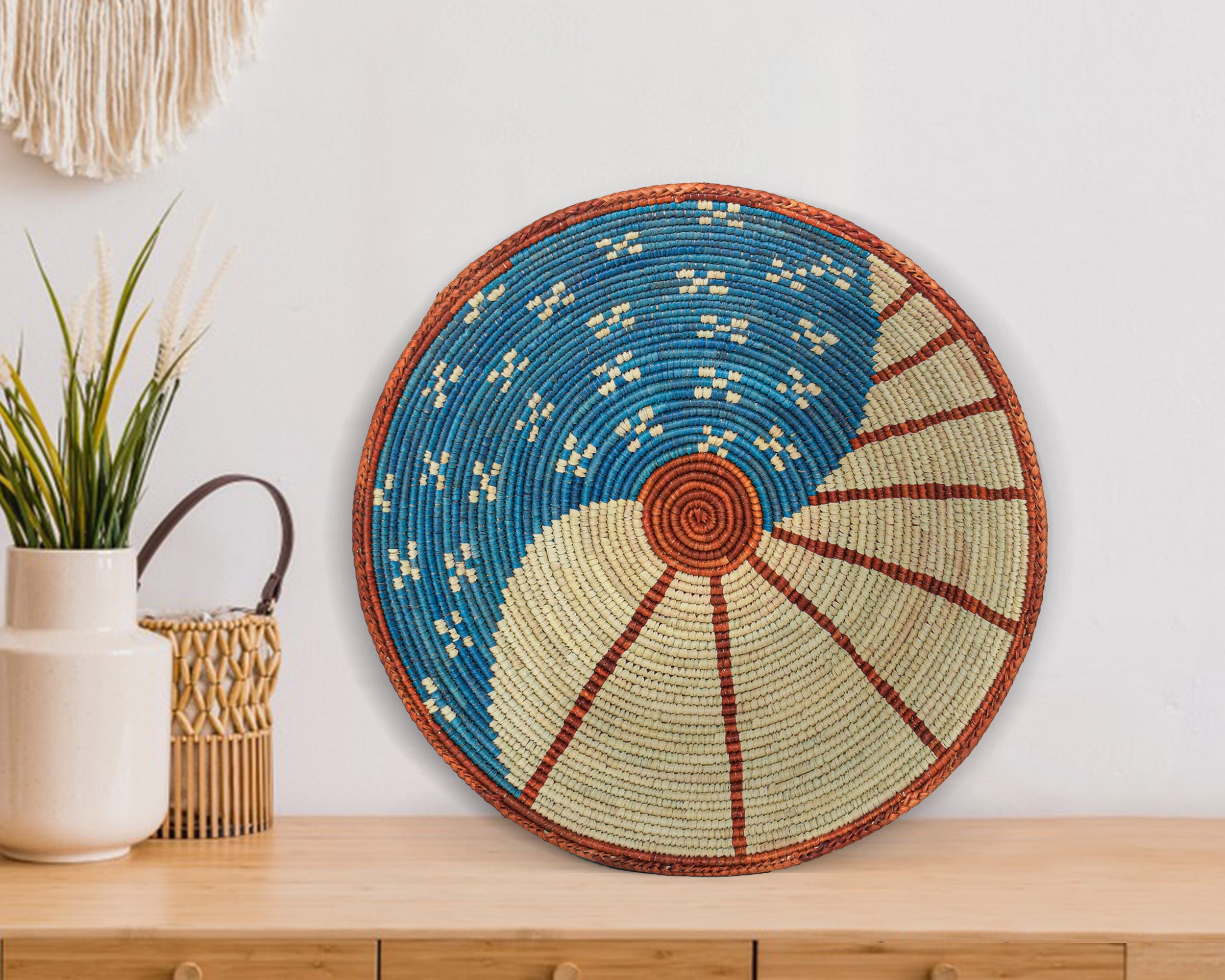 American Flag III Bowl Basket 14-inch BSK-3028-15