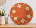 Orange Lotus Bowl Basket