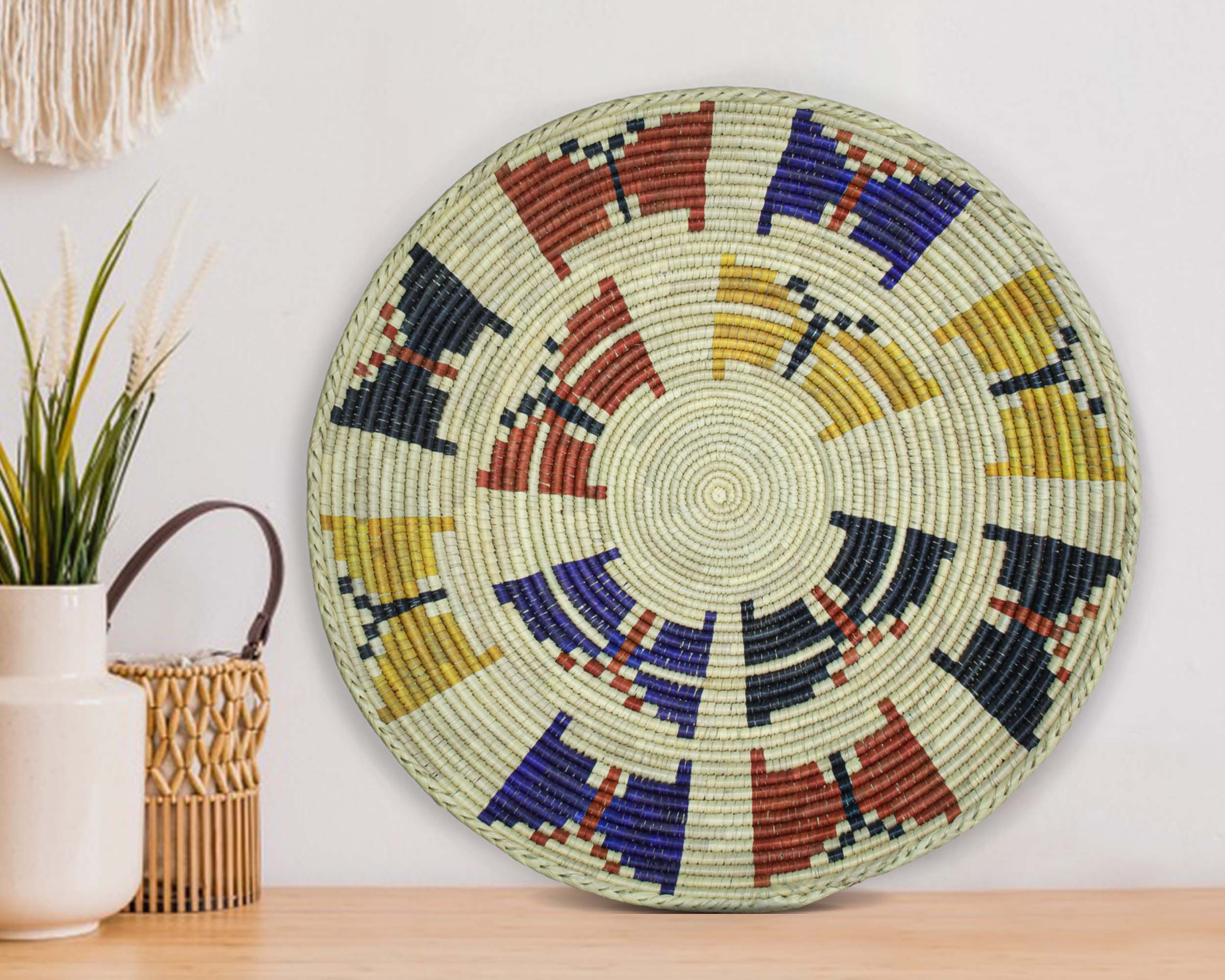 Dancing Butterflies Bowl Basket 14-inch BSK-071-14