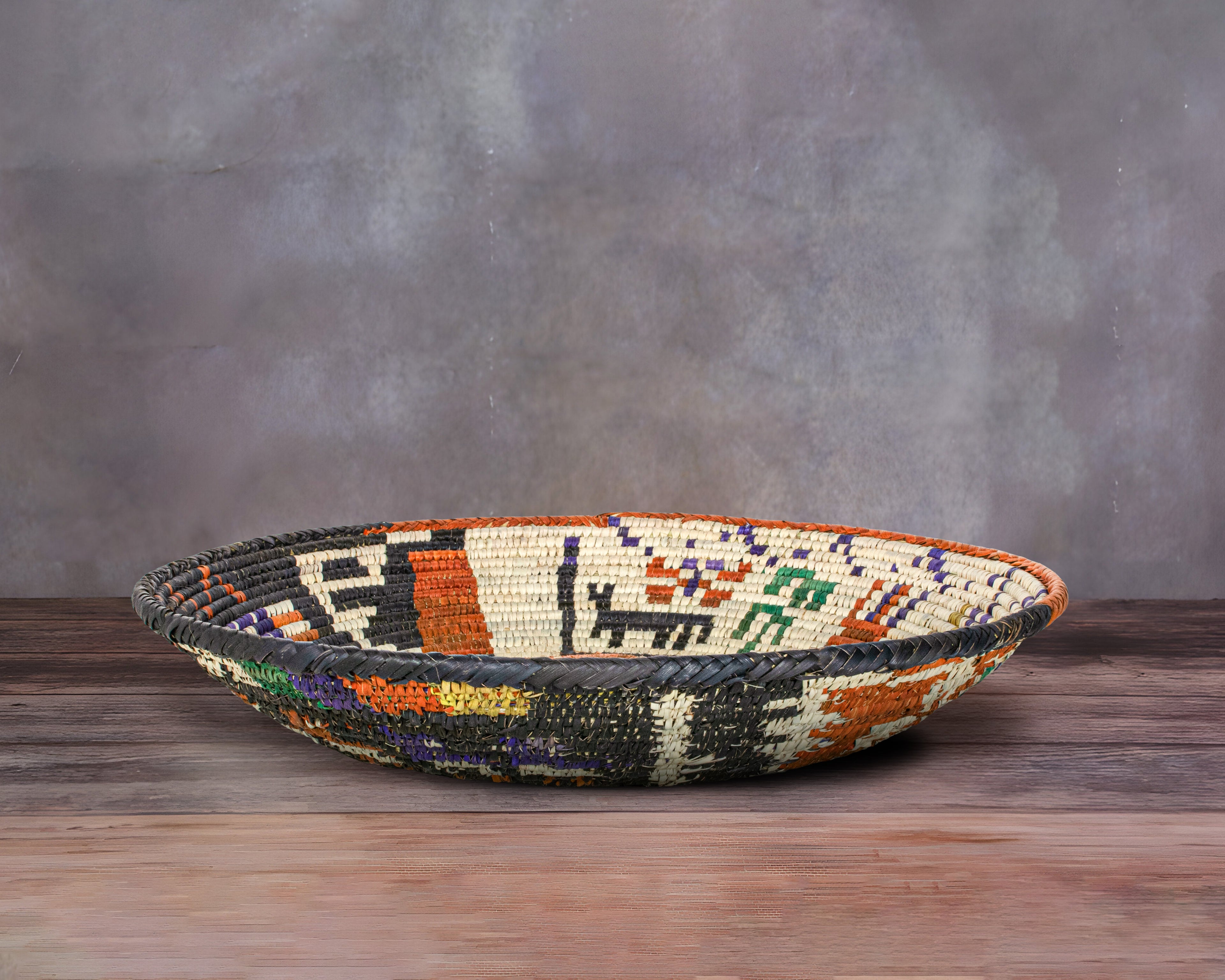 Park Stories Bowl Basket 14-inch BSK-162-15