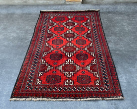 Baluchi Premium Hand-Knotted Carpet - 6x4 ft